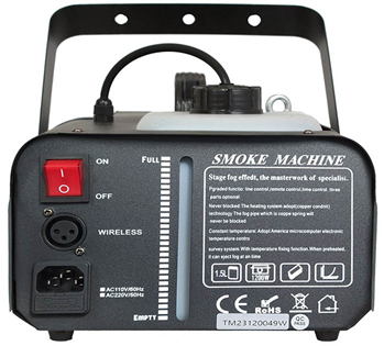 Smoke Machine 1200W inc Amber LEDs wit 