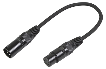 DMX Adaptor Lead 5 Pin XLR Female to 