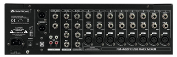 Rackmount Audio Mixer 8 mono 2 Stereo% 