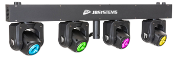 4 Way Moving Head Bar with RGBW LEDs 