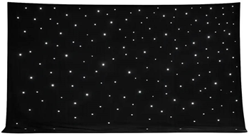 LED Star cloth 6m x 3m White LEDs  