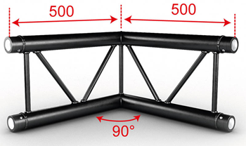 Contestage 50mm Ladder Truss 2 Way Cor 