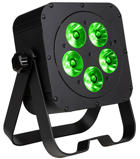 Flat LED Par Can Stage Lights RGBLA  
