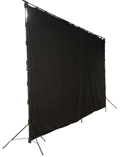 6 x 3M Star Cloth Stand & Bag Se 