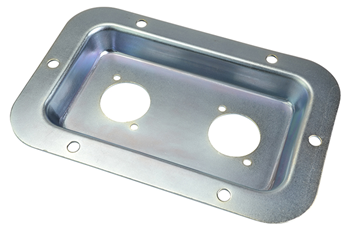 Speaker Connector Plate For Speakon Sock 