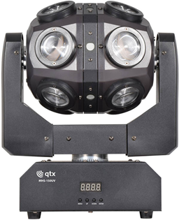 Orbital RGBW & UV LED Moving Head 