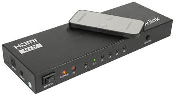 4K HDMI Switch/Splitter 2 Inputs & 4 