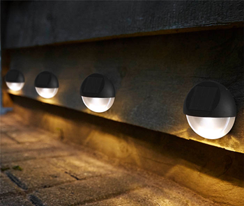 Solar Powered LED Wall Light - Choice% 