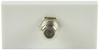 Satellite F-Type Screw Module Wall Plate 