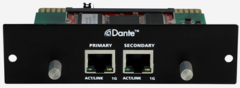 DANTE Card for DZMATRIX Audiophony 