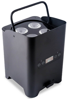 LED Outdoor Uplighter Battery Powered 4x 