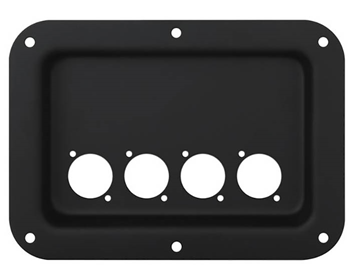 Speakon or XLR Mounting Plate Recessed 