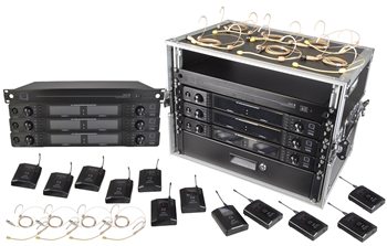 12 Way Wireless Microphone Set with Be 