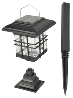 Bright Solar LED Garden Lantern 