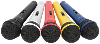 Vocal Dynamic Mic''s - Pack of Fiv 