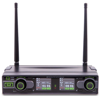 UHF Dual Channel Wireless Handheld Micro 