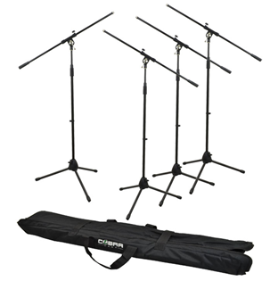 Cobra 4 Boom Mic Stand & Bag Set 