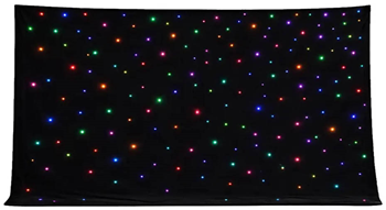 LED Star cloth 6m x 4m RGB LEDs DM 