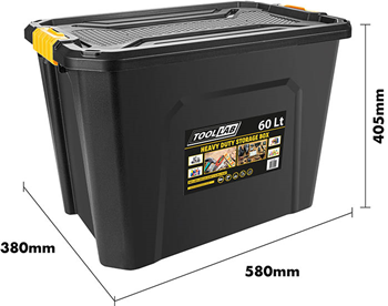 Heavy Duty Polypropylene Storage Box wit 