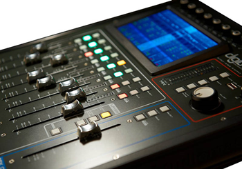 16 Channel 8 Output Digital Mixer 