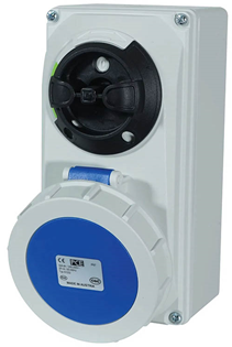 32A 230V 2P E IP67 Switched Interlock  