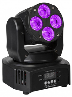 Clubwash Mini LED Wash Moving Head 