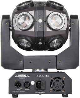 Orbital RGBW & UV LED Moving Head 