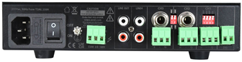 5 Channel Mixer-Amp with Mic and Line% 