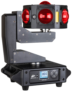 UFOX4 LED 4 in 1 Effect Light with%2 