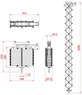 Lightweight Pantograph 3 Spring - Choice 