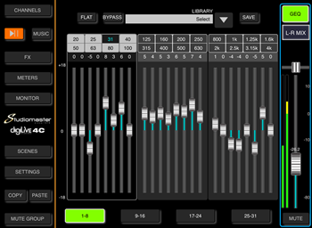 4 Channel Compact Digital Mixer 