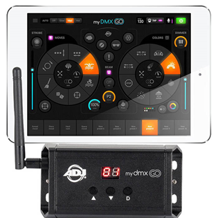 ADJ MyDMX GO DMX Lighting Controller 