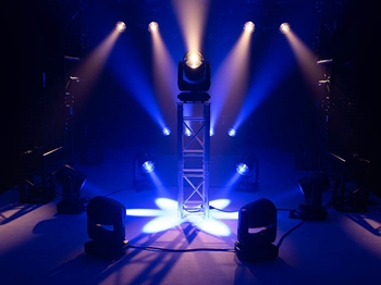 RGBWW Moving Head Wash Stage Light wit 