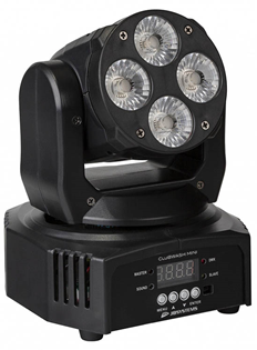 Clubwash Mini LED Wash Moving Head 