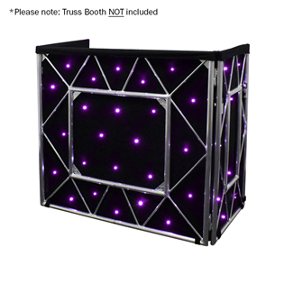 Truss Booth LED Starcloth RGBW 