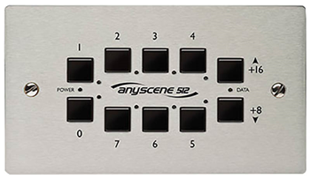 Anyscene 512 DMX Scene Recall Unit 23% 