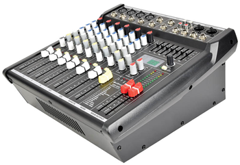 4 Channel Powered Mixer 2 x 200W 