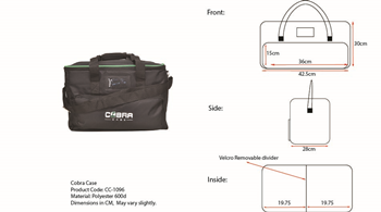 Cobra Case Padded Equipment Bag with 1 