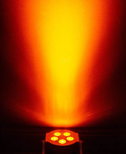 LED Par Can Stage Light with RGBWA % 