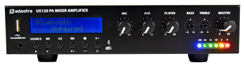 100V Mixer-Amplifier with USB, Bluetooth 