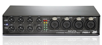 JTS 4 Channel Monitoring Mixer 