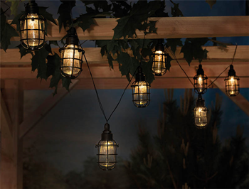 Solar Powered String Light with 10 LED 