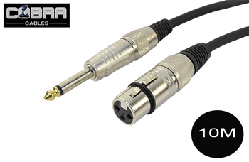 XLR Female to 1/4