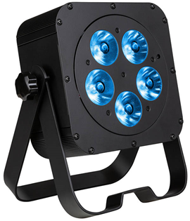 Flat LED Par Can Stage Lights RGBLA  