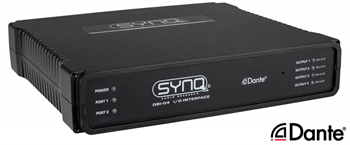 DANTE DBI-04 Network Audio Bridge 4 Ou 
