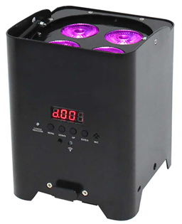 LED Uplighter RGBA - Battery Powered 