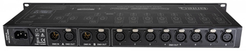 DMX Merger Splitter Booster 1U with Ch 
