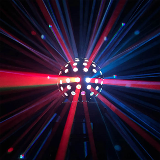 Asteroid LED Effect Light 5 x 40W RG 