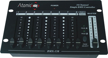 DMX Controller 16 Channels by Atomic 