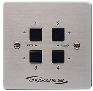 Anyscene 512 DMX Scene Recall Unit   